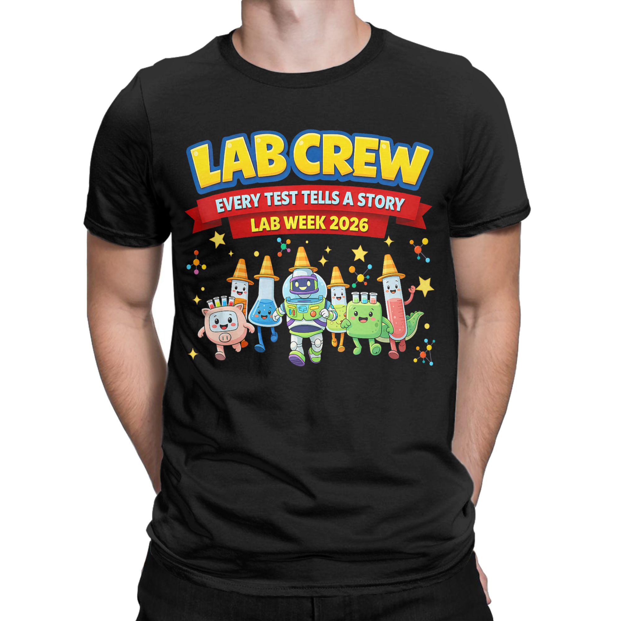 Medical Lab Week - Koszulka Lab Crew 2026 dla technika