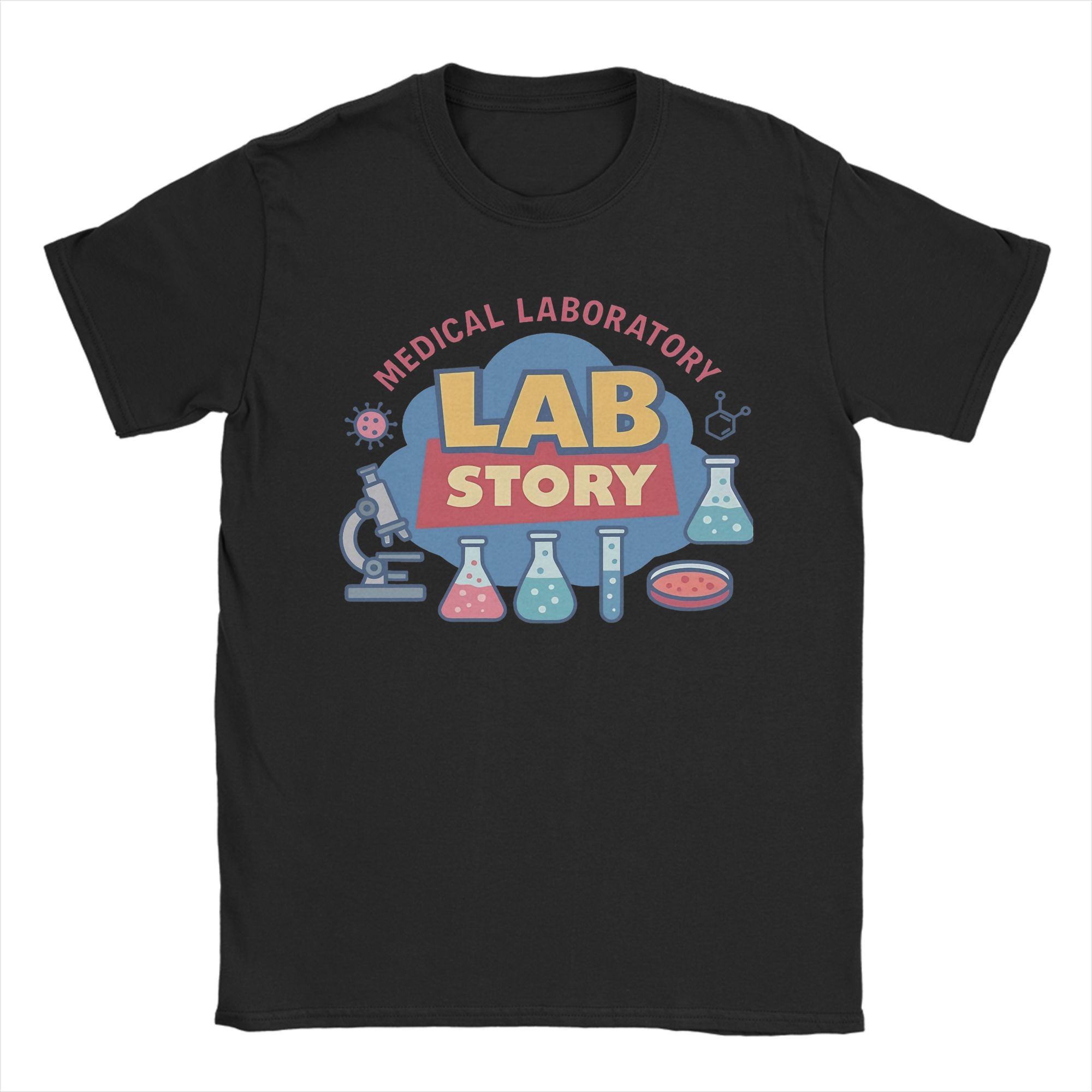 Medical Lab Week - Męskie koszulki T-shirt 2026 Lab Week