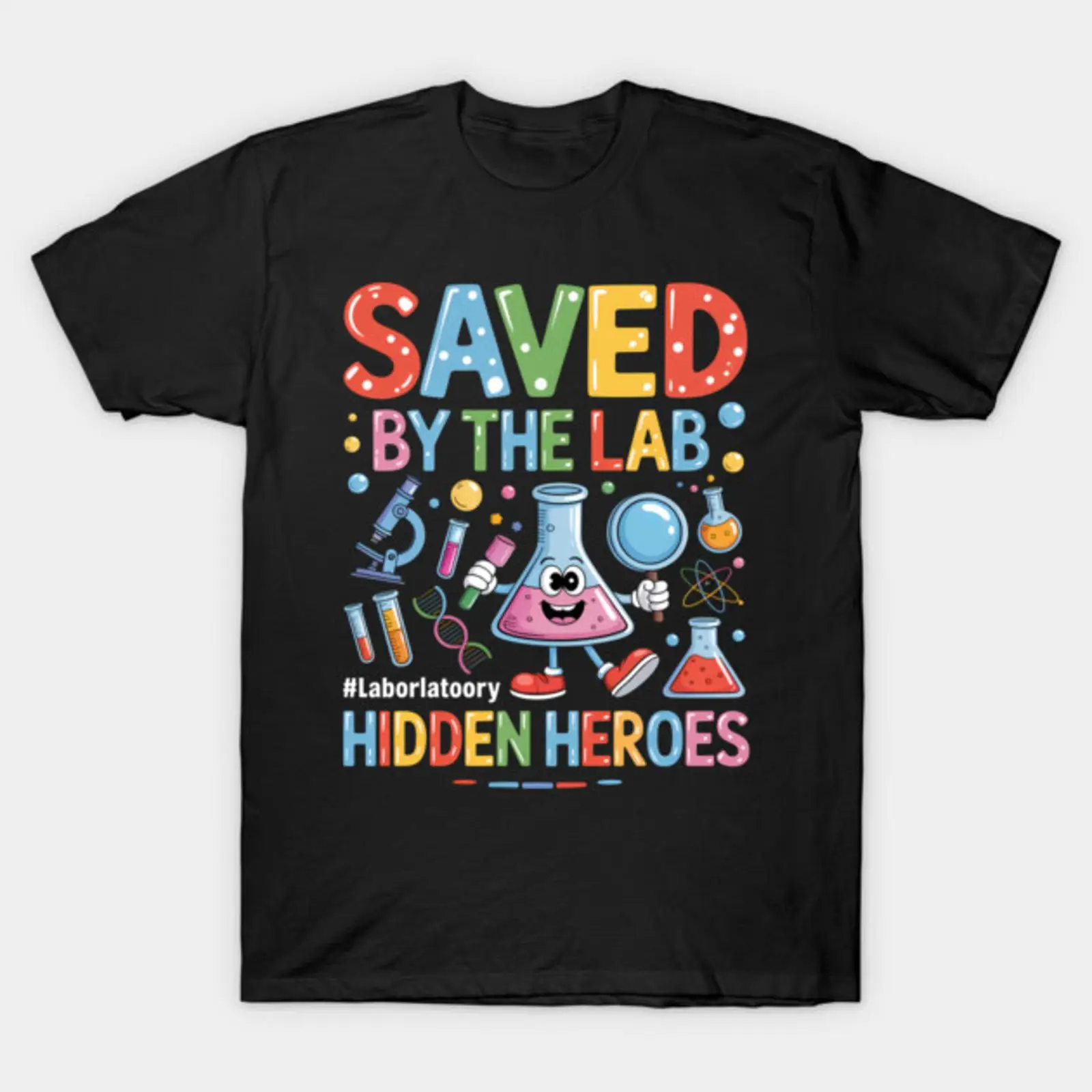 Medical Lab Week - Koszulka Lab Week 2025 Saved By