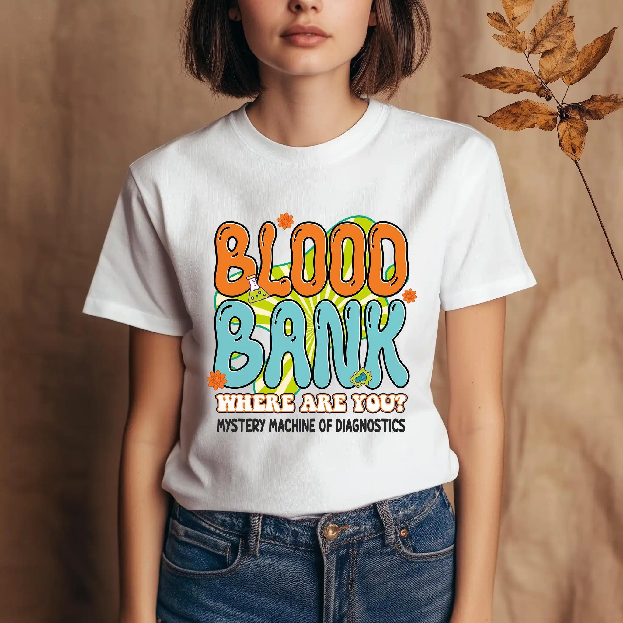 Medical Lab Week - Koszulka Lab Week Blood Bank 2025