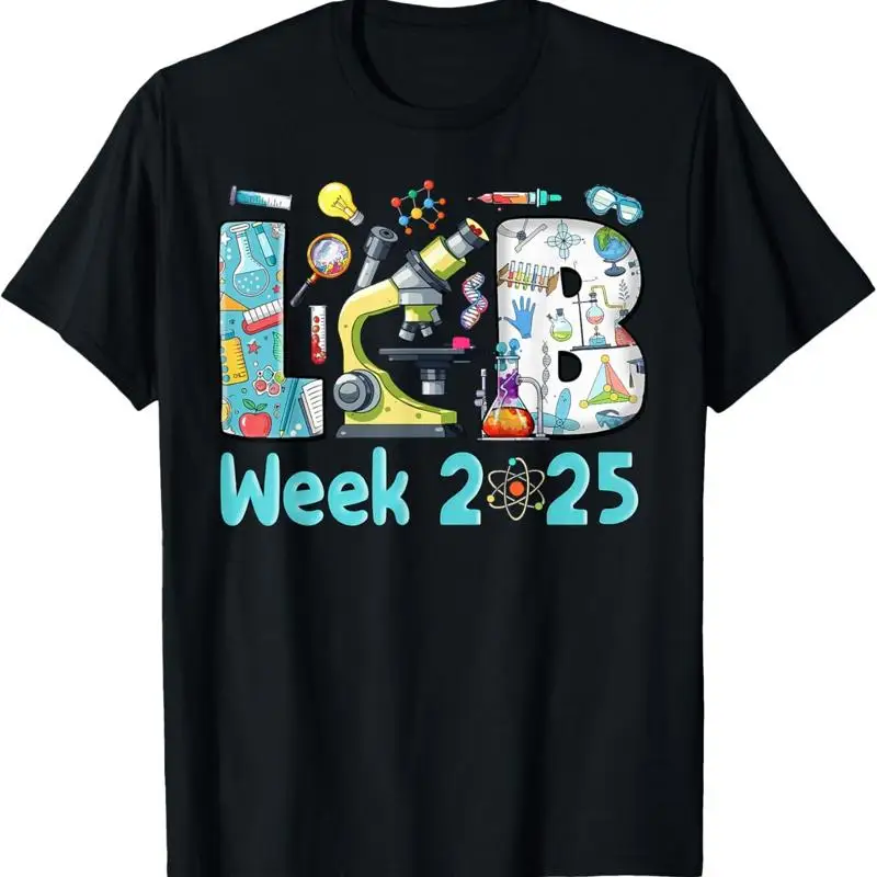 Medical Lab Week - Koszulka Retro Lab Week 2025 dla