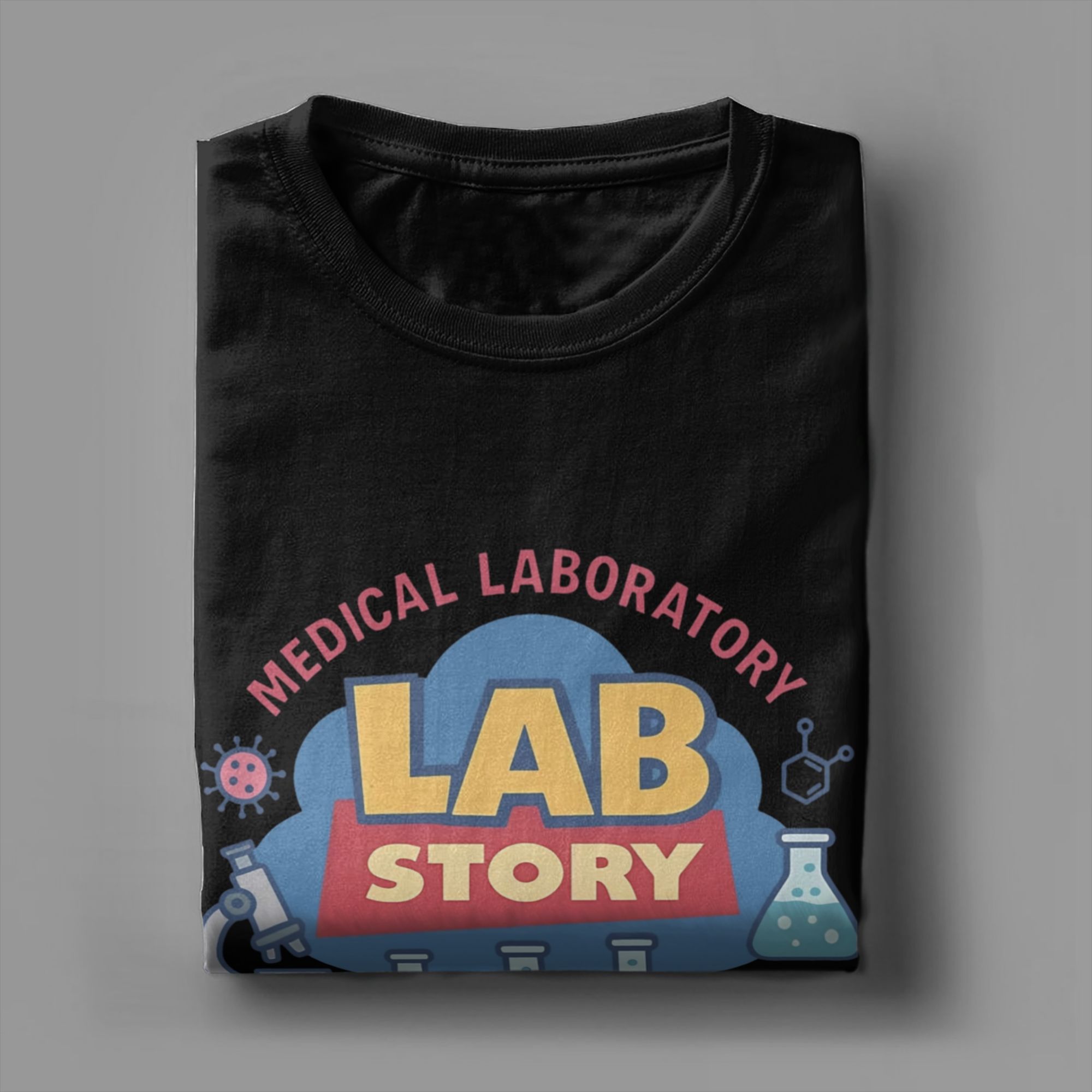 Męskie koszulki T-shirt 2026 L – Medical Lab Week recenzja i cena